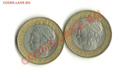 Франция 1000 лир 1997 года - 1.JPG