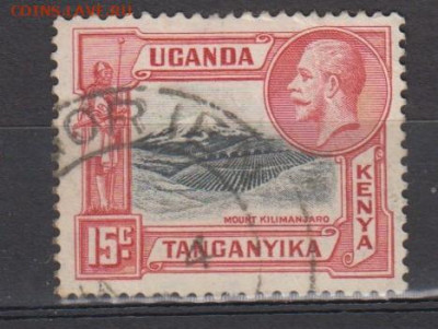 Колонии Кения Уганда Танзания 1935 1м 15ц до 30 01 - 366