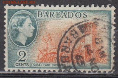 Колонии Барбадос 1953 1м 2ц до 30 01 - 390