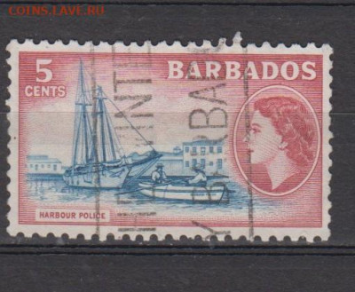 Колонии Барбадос 1953 1м 5ц до 30 01 - 392