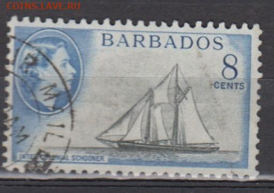 Колонии Барбадос 1950 1м 8ц до 30 01 - 393