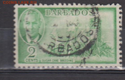 Колонии Барбадос 1950 1м 2ц до 30 01 - 394