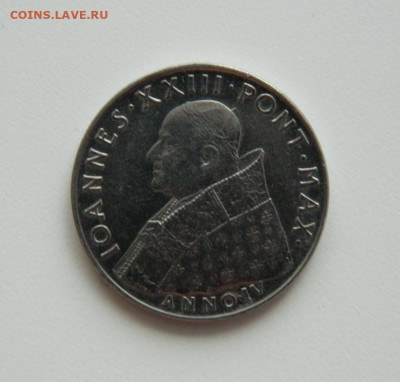 Ватикан 100 лир 1962 г. (Юбилейная) до 28.01.21 - DSCN5604.JPG
