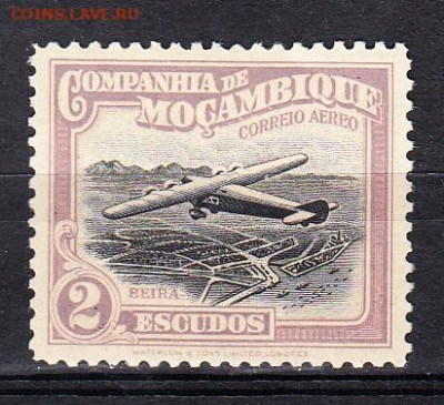 Колонии Мозамбик 1937 1м**2э до 30 01 - 185