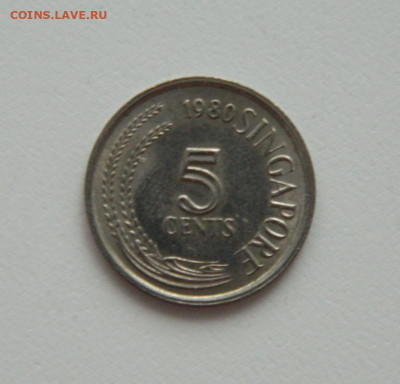 Сингапур 5 центов 1980 г. (Фауна) до 28.01.21 - DSCN5653.JPG