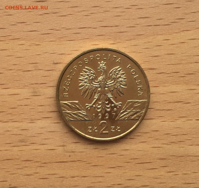 Польша 2 злотых 1997 Жук Олень - IMG_1702.JPG