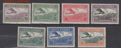 Албания 1925 авиация 7м * до 31 01 - 2а