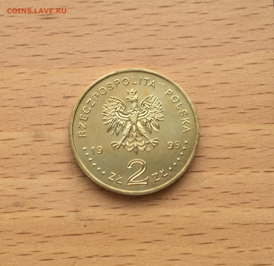 Польша 2 злотых 1999 Вступление в НАТО - IMG_1864.JPG