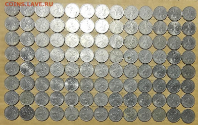 5 копеек 1997 СП 104шт. (10шт. в блеске) 30.01.2021 22:00 - 020