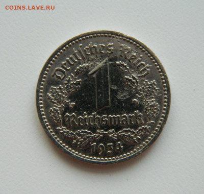 Германия 1 марка 1934 г. "А" дл 01.02.21 - DSCN5857.JPG