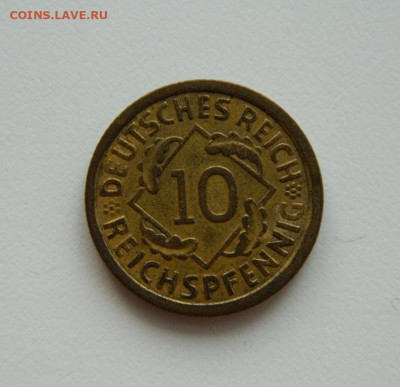 Германия 10 рейхспфеннигов 1936 г. "А". до 01.02.21 - DSCN5862.JPG