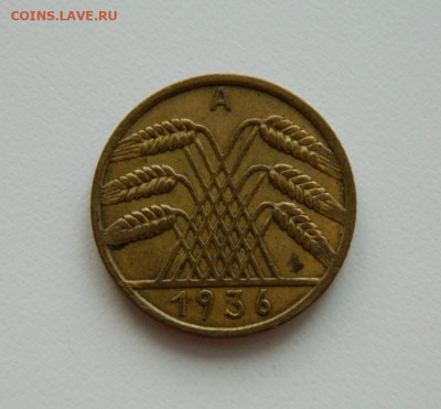 Германия 10 рейхспфеннигов 1936 г. "А". до 01.02.21 - DSCN5863.JPG
