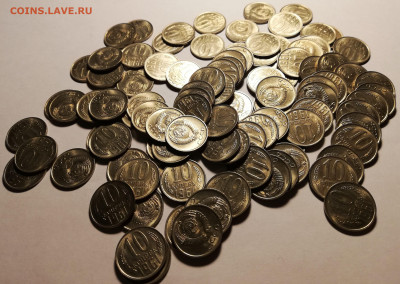 10 копеек 1961г UNC 100 шт. СКИДКА по ДВКОИНУ. (1 фев 22:00) - IMG_20210127_184148