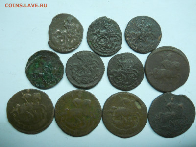 полушки.денги 1757-1771.11 штук.до 29.01.2021 в 22-00 по мск - DSCN5876.JPG
