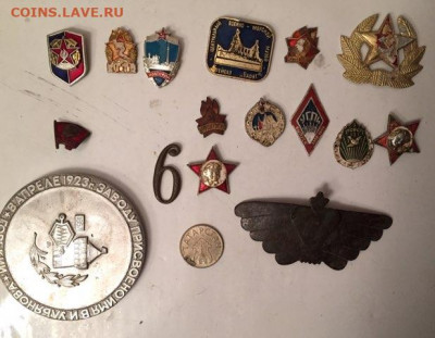 Лот значки,кокарда,наст.медаль,жетон до 31.01 - E902D38F-3CE9-4A7F-B4C7-23DD693BC243