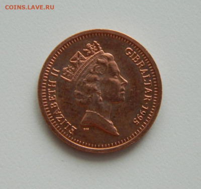 Гибралтар 1 пенни 1995 г. (Фауна) до 01.02.21 - DSCN5916.JPG