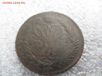 Копейка 1758 .перечекан из Шведа 1745.     30.01 - IMG_2205.JPG