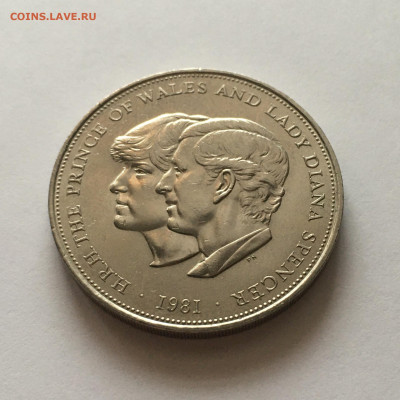 Великобритания 1981г 25 пенсов "Свадьба Чарльза и Дианы" - image-16-01-21-10-41-1