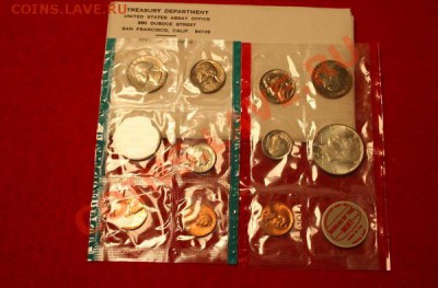 Mint сэты США - Mint set 1968
