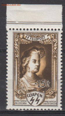 Германия 3-й рейх 1944 фельдпочта 1м ** 15фр до 02 02 - 65