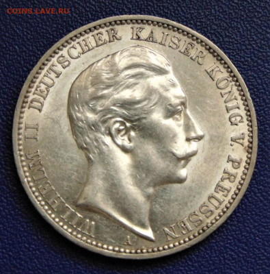 3 марки 1911 года MS 63 Пруссия - DSC00236.JPG