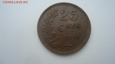 ЛЮКСЕМБУРГ 25 САНТИМОВ 1930 - DSC09108.JPG