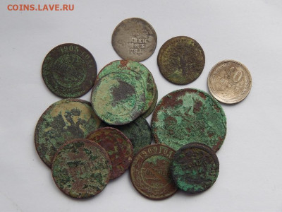 12 медных монет РИ( от Петра I до Николая)+ 2 серебряных мон - DSCN5128.JPG
