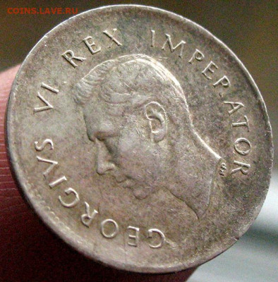 Британская Южная Африка 3 пенса 1942 Георг VI Отл.! до 3.02 - SAfrica_3d_1942-3