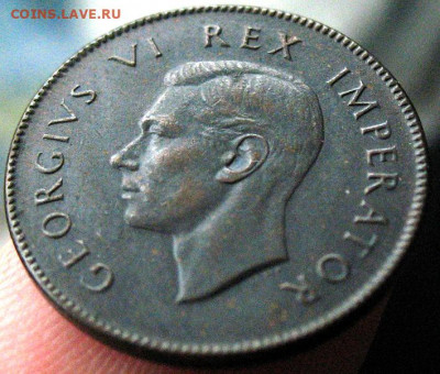 4 пенни 1938 Георг VI Отл! до 3.02 - SAfrica_1-4d_1938-3