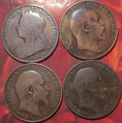 Великобритания 1 пенни 1896 -1964 по Фикс. - IMG_20210130_172049