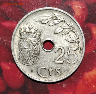 Испания 25 сентимов 1937 50 сантимов 1949 фикс. - IMG_20210131_045908