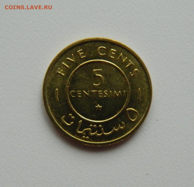 Сомали 5 чентезимо 1967 г.(без обращения) до 04.02.21 - DSCN6040.JPG