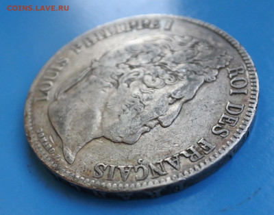Франция 5 франков 1837г до 03.02. 22-00 мск - x1DWiqFqUnA