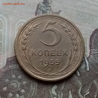 5 копеек 1955. До 3.2.21 в 22.00 - 20210131_115600