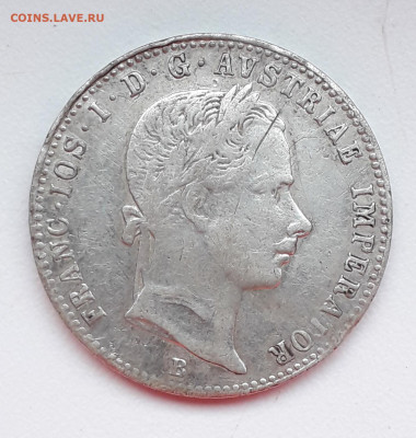 4флорина 1858 Ав.-Венгрия - 20210131_160843
