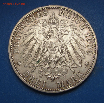 3 марки 1909 Пруссия до 06.02.2021 г. в 22.00 - DSC03713.JPG