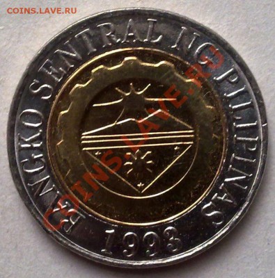 - БИМ - Филиппины 10 песо 2006 Нац.герои 10.10 21.00 - Филиппины 10 писо 2006-2