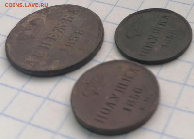 денежка 1858 ем полушка 1856 ем, 1858 ем 4.02.21 22.00 мск - IMG_20210201_123627