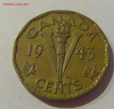 5 центов 1943 Канада №1 07.02.21 22:00 М - CIMG8716.JPG