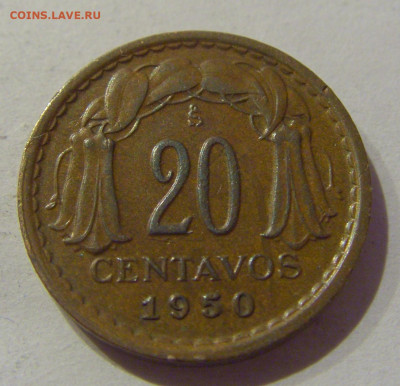 20 сентаво 1950 Чили №1 07.02.21 22:00 М - CIMG8780.JPG