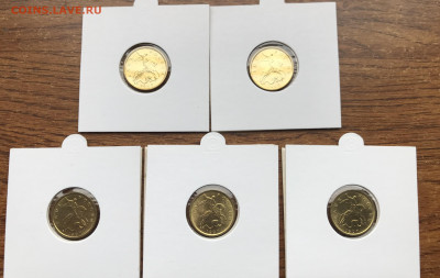 10 копеек 1997 М  5шт UNC 08.02.21 - 84A3ED3E-44A0-4927-ABE9-0D302CD3D6D8