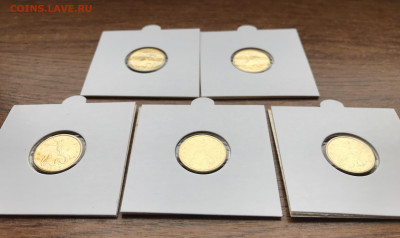 10 копеек 1997 М  5шт UNC 08.02.21 - 753F02D1-199E-4643-BF09-FD193FAAB98E