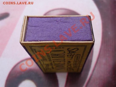 Спички в деревянной коробке - спички-3