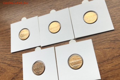 10 копеек 1998 СП 5шт UNC 08.02.21 - E06B6983-5727-4601-B62A-63C963E1E959
