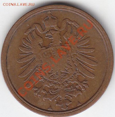 ГЕРМАНИЯ ИМПЕРИЯ 2 пфеннига 1874 А до 8.10 22:00 мск - IMG_0003