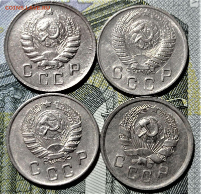 10 копеек 1943 шт1.2В, 1936,1945,1949. До 04.02.21 в 22.00 - 2