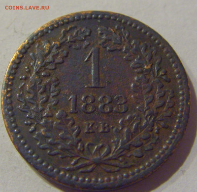 1 крейцер 1883 Венгрия №1 09.02.2021 22:00 МСК - CIMG9538.JPG