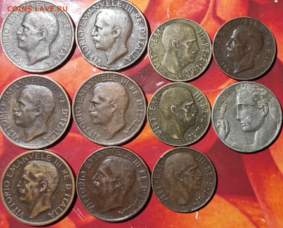 Италия100, 50 лир,50,20,10,5,чентезимо 1912-1943 фикс . - IMG_20210203_233953