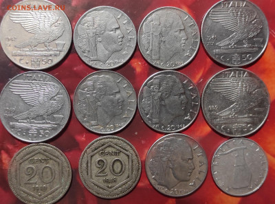 Италия100, 50 лир,50,20,10,5,чентезимо 1912-1943 фикс . - IMG_20210203_235837