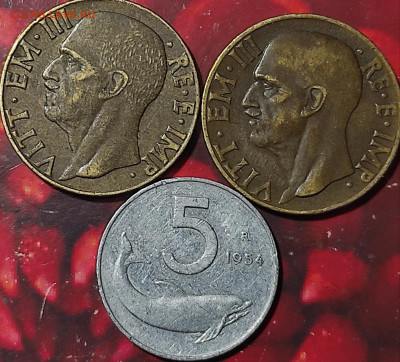 Италия100, 50 лир,50,20,10,5,чентезимо 1912-1943 фикс . - IMG_20210204_004015